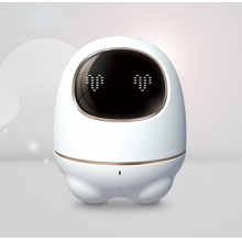 科大讯飞机器人阿尔法小蛋智能机器人早教益智陪伴语音对话故事机儿童玩具 白色